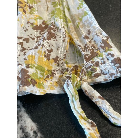 JM Collection 100% Cotton 2 piece button up and tee BOHO size 18 - Picture 6 of 15